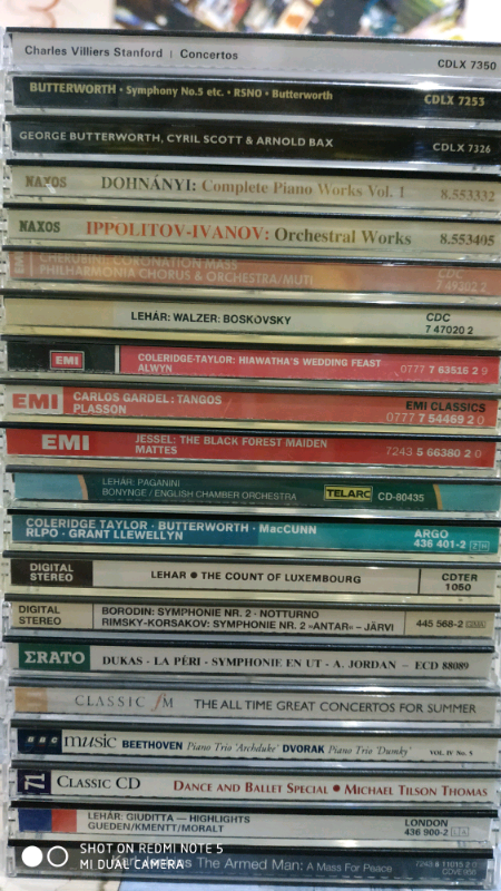 image for 77 CDs rare classic music