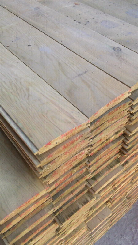 image for Loglap cladding. 3.3m lengths. £7.20 per length