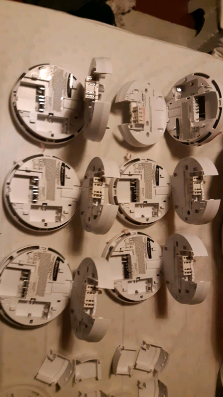 image for 7 Smoke Alarms and 2 Heat Alarms also Base Units.Offers welcome