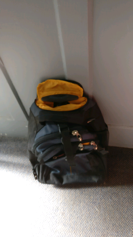Cabin size roller backpack
