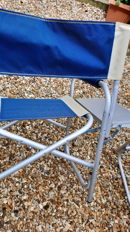Foldaway directors chairs 
