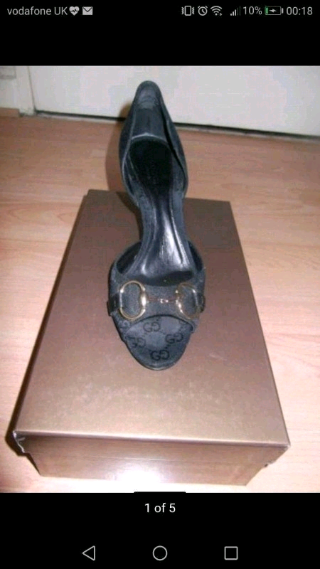 image for Real Black Gucci shoes
