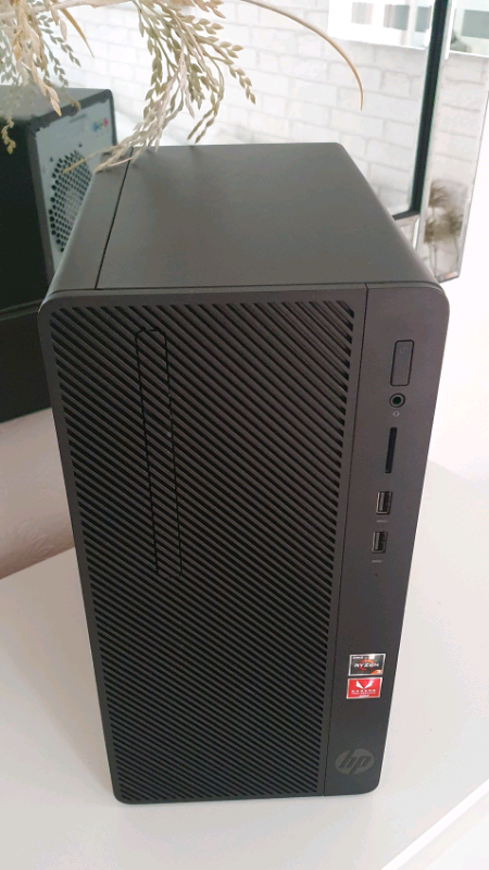 FAST HP Ryzen Fortnite Ready Gaming PC Setup + Monitor REFURBISHED