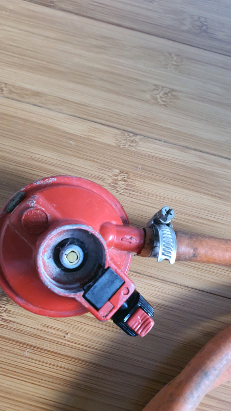 Gas regulator and hose