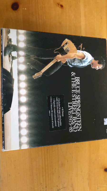 image for Bruce Springsteen Live 1975-1985 vinyl