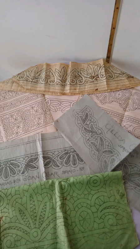 Antique Fabric Lace Patterns
