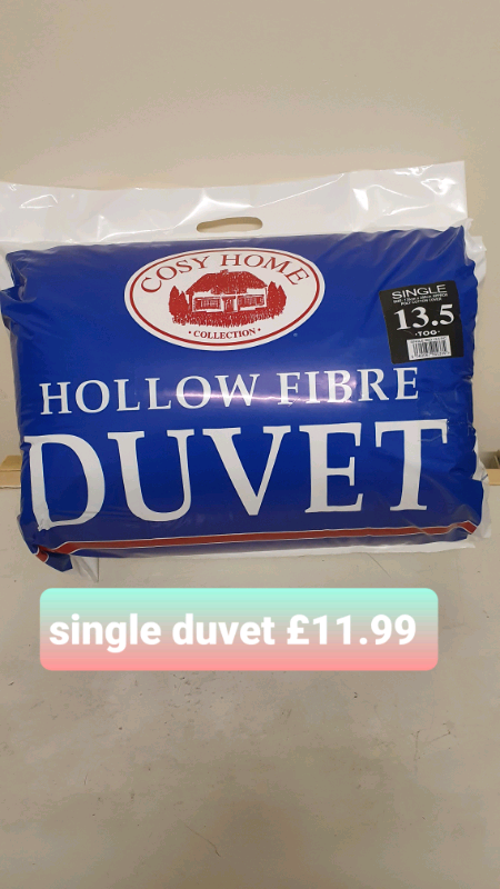 image for Single duvet 13.5 tog 