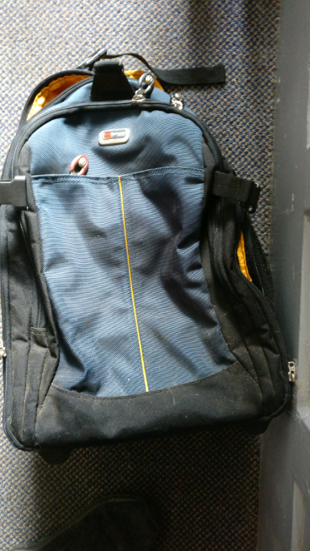 Cabin size roller backpack