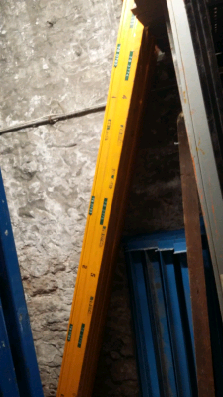 Racking. Dexion adjustable andLink 51. Over 3m tall.