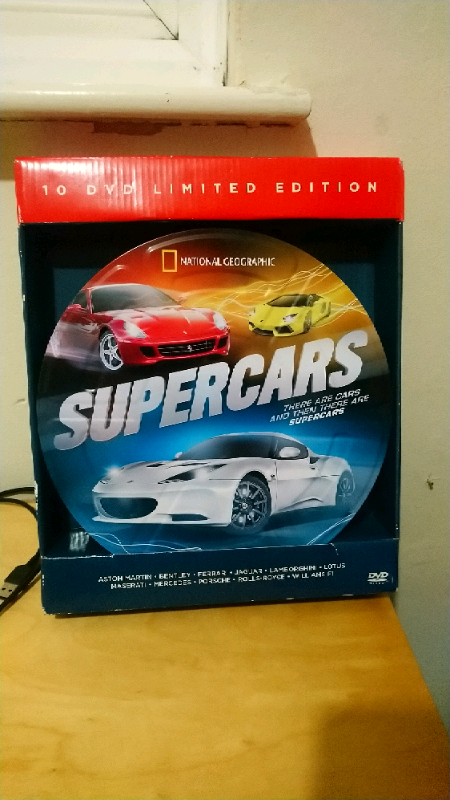 Nat Geo Supercars DVD tin gift set | in Colchester, Essex | Gumtree