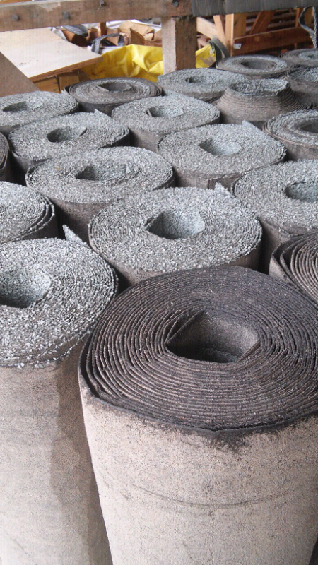 Shed Felt. 8m  Heavy Duty. £22 each