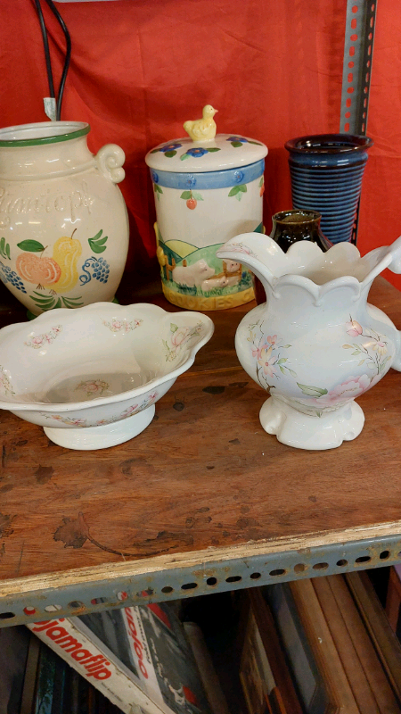 WATER JUG AND BOWL