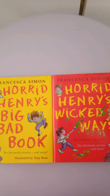 image for 2 Horrid Henry Hardback Books