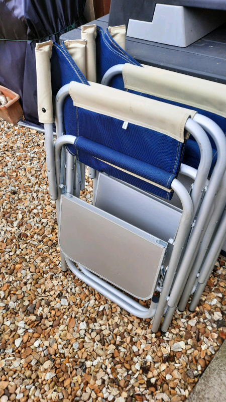 Foldaway directors chairs 
