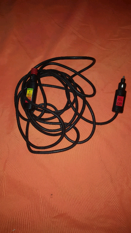 image for Cigarette lighter jump leads (brand new without box)