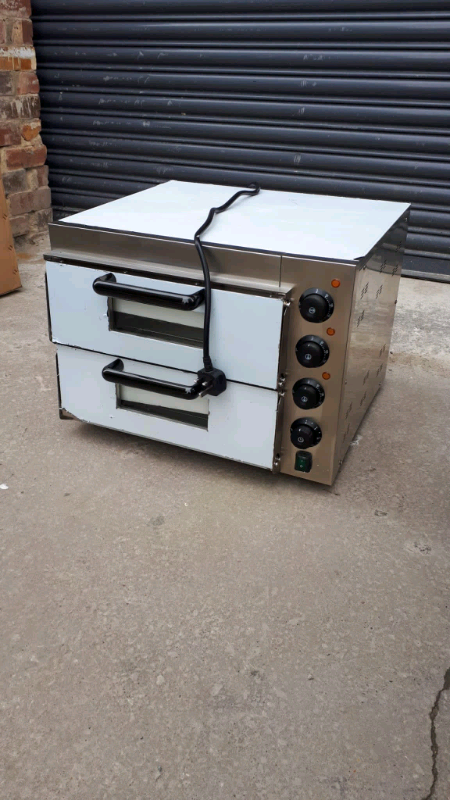 BRAND NEW DOUBLE DECK PIZZA OVEN 