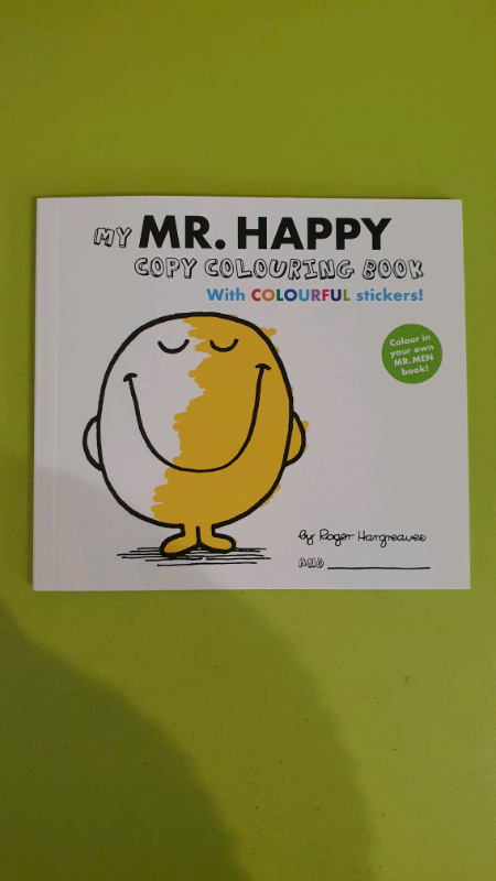 image for Mr Men Colouring Book with stickers NEW
