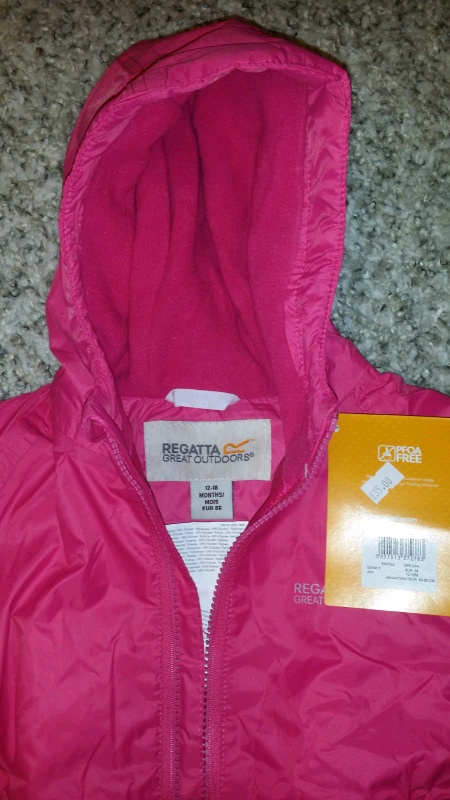 Regatta rain suit 12-18 months