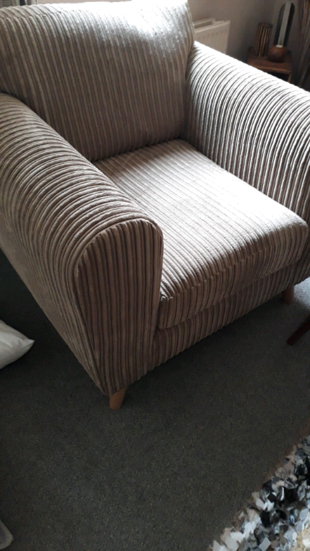 Sofa and Armchair. Like new. LESS THAN HALF RRP!