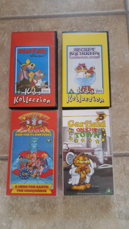 Kids vintage VHS Videos