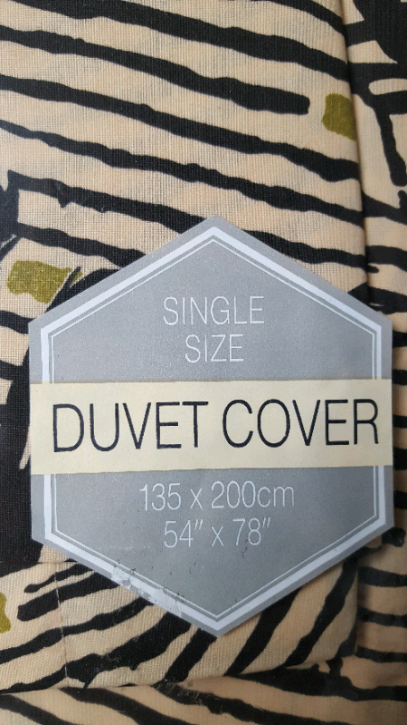 Pair of Full Set Single Bed DUVET Cover Butterfly NEW