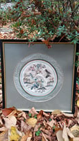 image for Vintage Framed Chinese Silk Embroidery