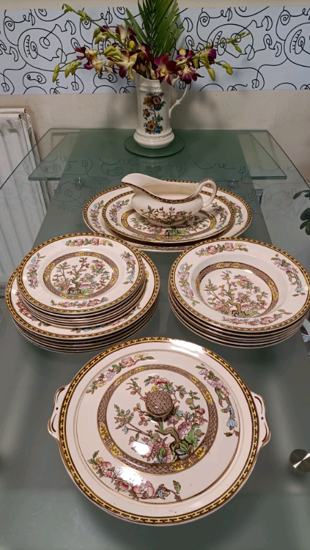 Vintage Indian Tree ‘Washington’ Dinner Service