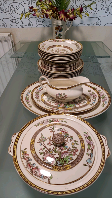 Vintage Indian Tree ‘Washington’ Dinner Service