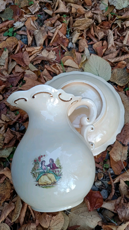 Gorgeous vintage- large jug and bowl