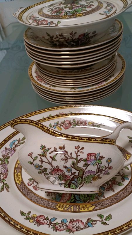 Vintage Indian Tree ‘Washington’ Dinner Service