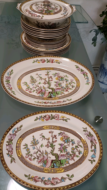 Vintage Indian Tree ‘Washington’ Dinner Service