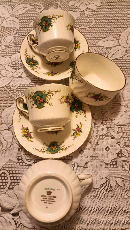 image for Royal Stafford &quot;True Love&quot; Tea Set