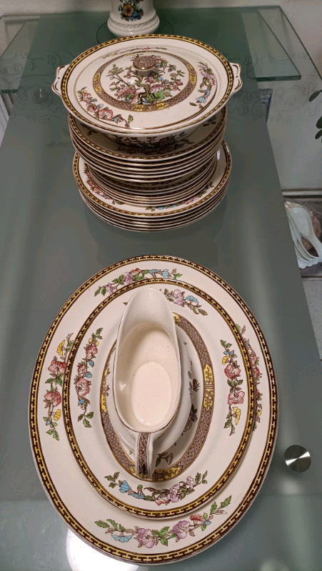 Vintage Indian Tree ‘Washington’ Dinner Service