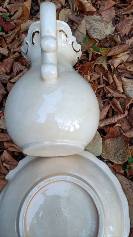 Gorgeous vintage- large jug and bowl