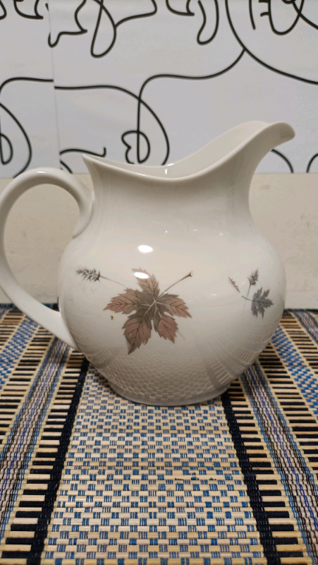 image for Pretty and large vintage china jug