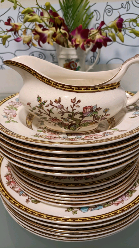 Vintage Indian Tree ‘Washington’ Dinner Service