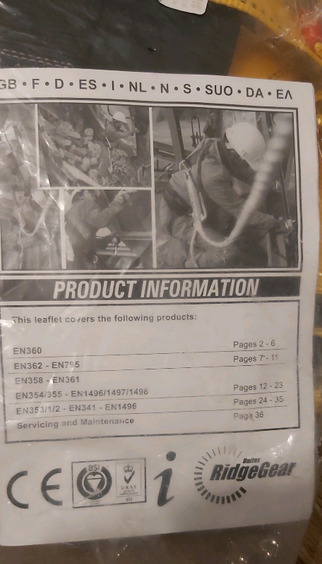 Scaffolding Harness Brand new 