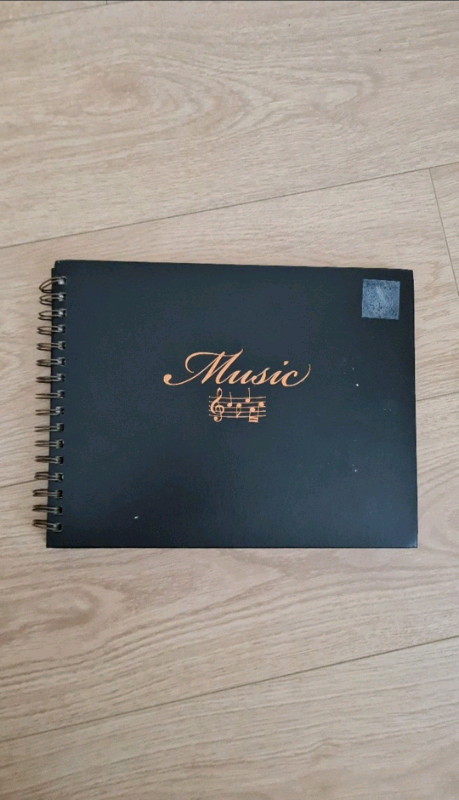 image for Black Wire-o Music Journal