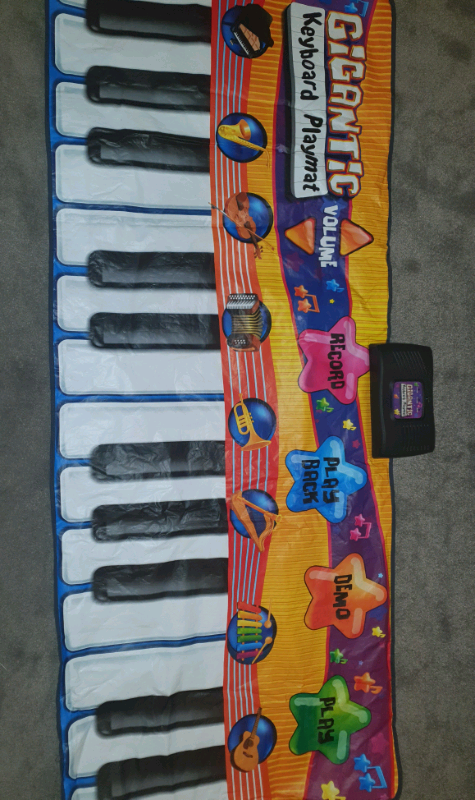 Dancemat Piano Keyboard Playmat for kids or Adults