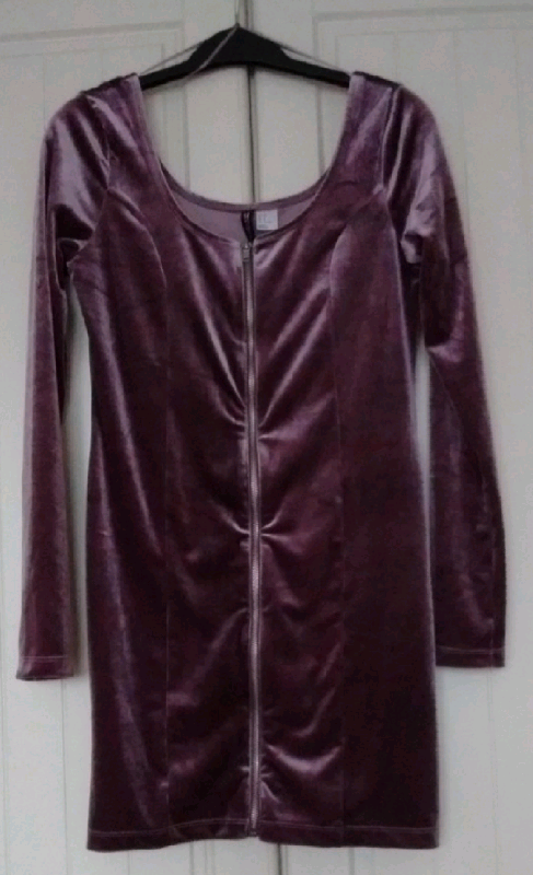 image for Velvet Mini Dress/Long Top