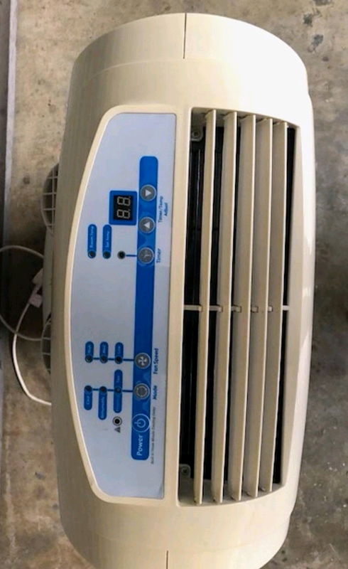 Powerful 1200BTU Climate Cont Heat Pump  Air Conditioner Air Purifier Dehumidifier Heater Cooler Fan