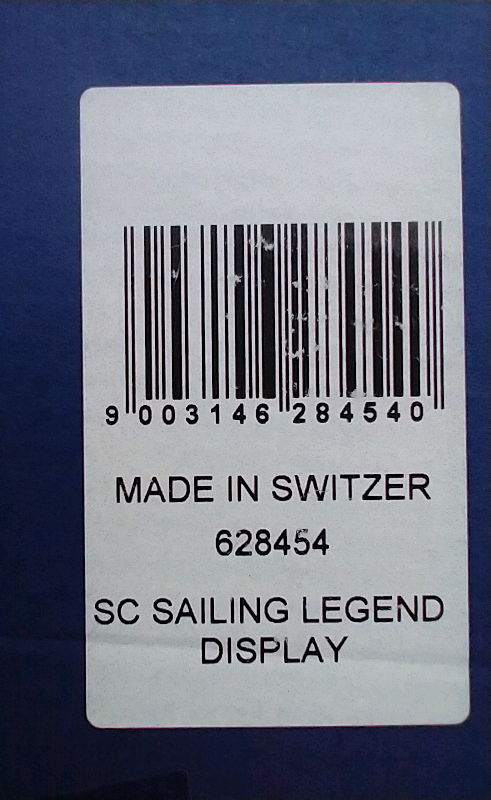 Swarovski crystal sailing legend base