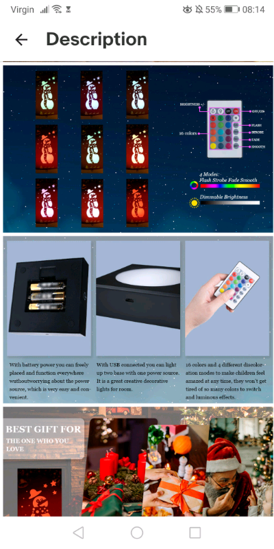 Paper Shadow Snowman LED Lamp Lantern by Osvino
