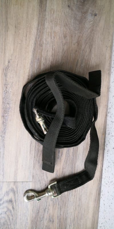 image for Horse Draw Reins Brown Webbing