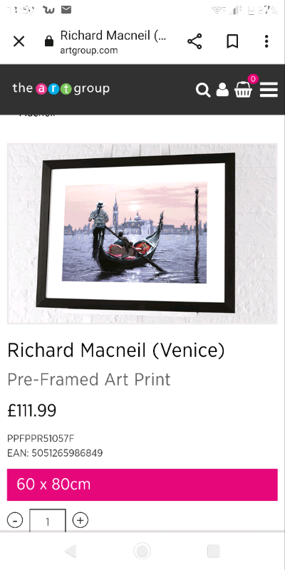 Framed print 