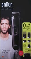 Braun MGK3220 6-in-1 Beard Trimmer and Hair Clipper For Men