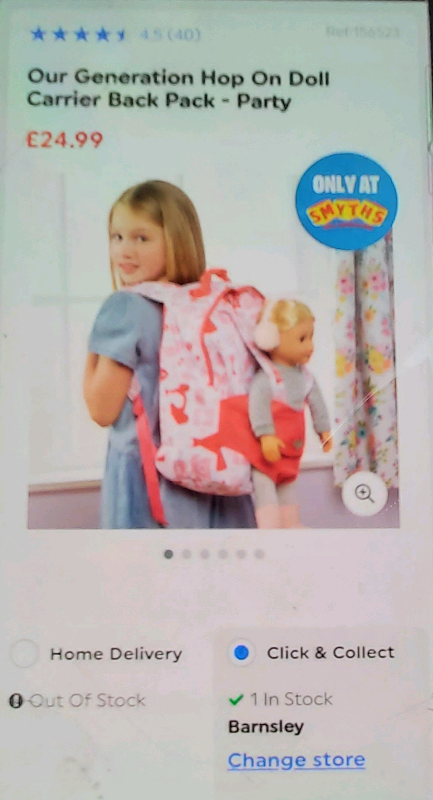 Our Generation Hop on Doll Bag 