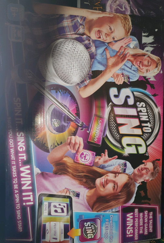 Spin to sing game