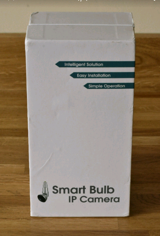 Smart Bulb IP Surveillance Camera