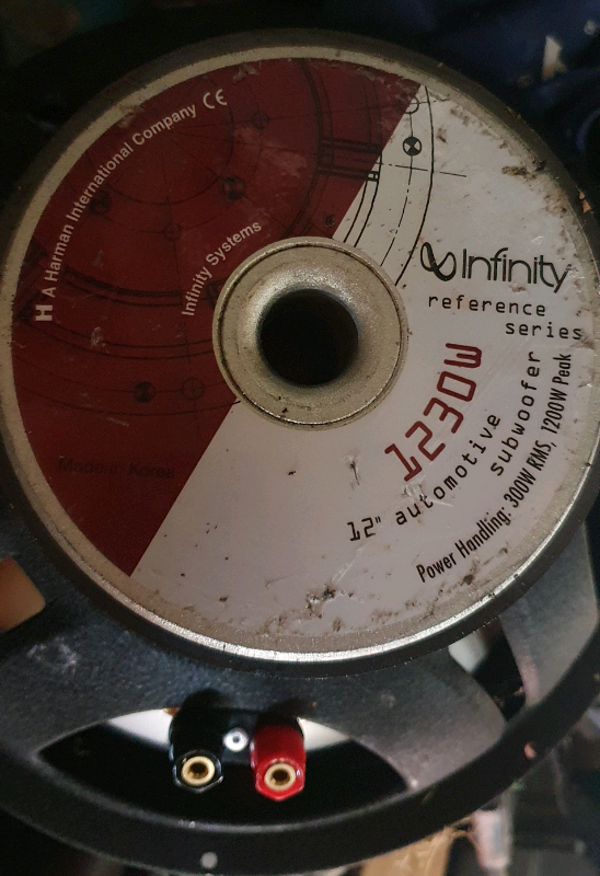 Reduced for quick sale - 12" Infinity Reference Series 1230W